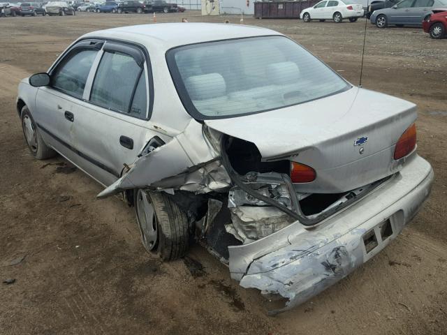 1Y1SK52831Z422047 - 2001 CHEVROLET GEO PRIZM 银色 照片 3