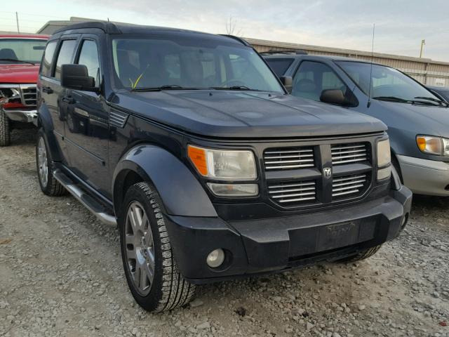 1D8GU58618W117721 - 2008 DODGE NITRO R/T BLACK photo 1