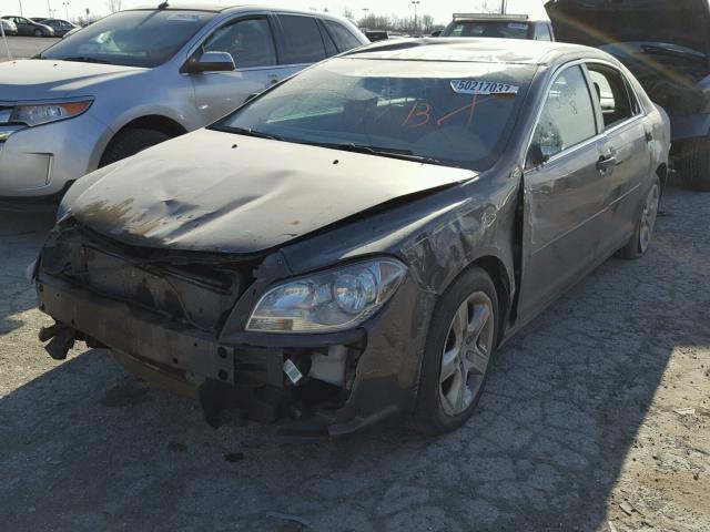 1G1ZB5E10BF327166 - 2011 CHEVROLET MALIBU LS GRAY photo 2