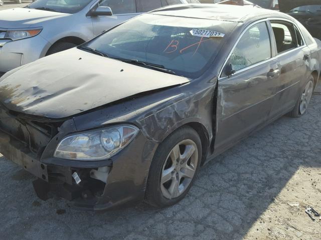 1G1ZB5E10BF327166 - 2011 CHEVROLET MALIBU LS GRAY photo 9