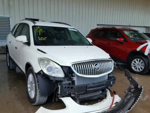5GALRBED8AJ181646 - 2010 BUICK ENCLAVE CX WHITE photo 1