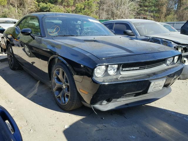 2C3CDYAG8DH590997 - 2013 DODGE CHALLENGER BLACK photo 1