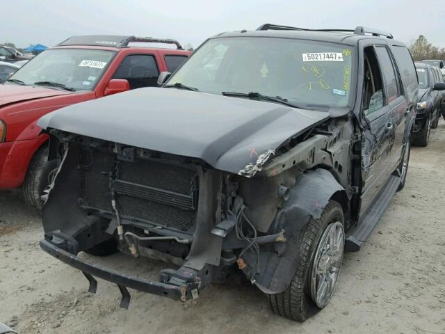 1FMFK19517LA62052 - 2007 FORD EXPEDITION GRAY photo 2