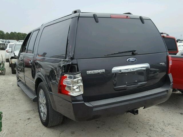 1FMFK19517LA62052 - 2007 FORD EXPEDITION GRAY photo 3