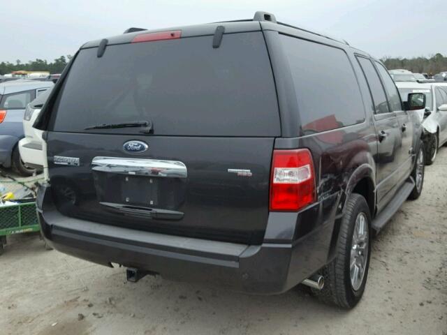 1FMFK19517LA62052 - 2007 FORD EXPEDITION GRAY photo 4