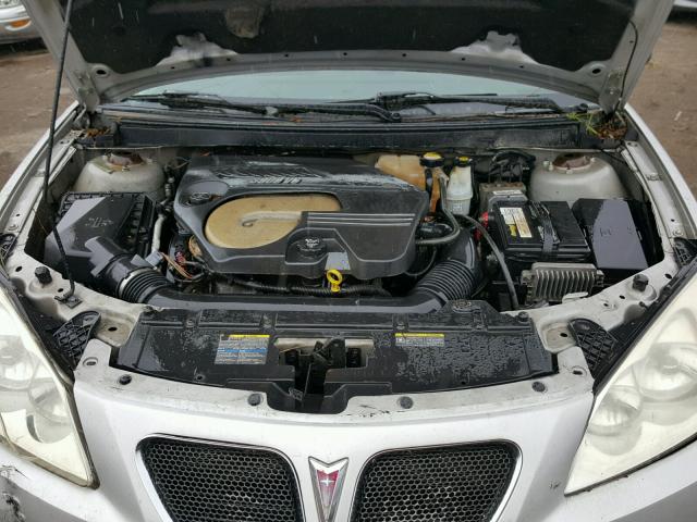 1G2ZM551X64208385 - 2006 PONTIAC G6 GTP SILVER photo 7