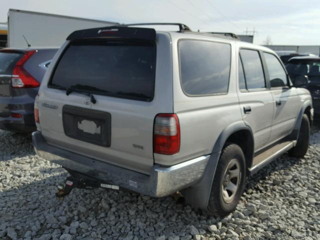 JT3GM84R8Y0057573 - 2000 TOYOTA 4RUNNER BEIGE photo 4