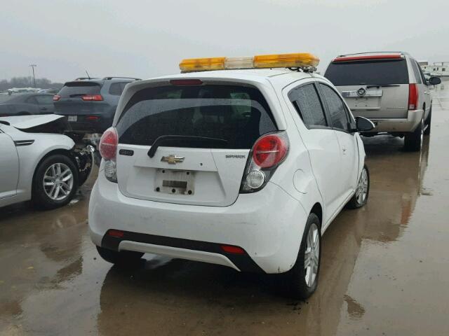 KL8CB6S92DC524124 - 2013 CHEVROLET SPARK LS WHITE photo 4