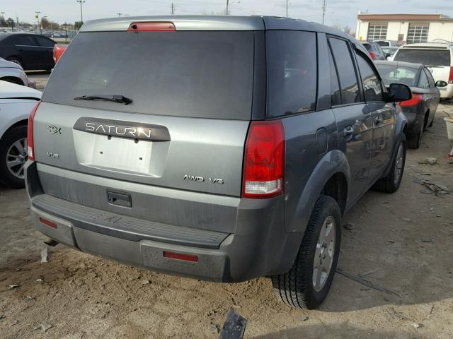 5GZCZ63495S859697 - 2005 SATURN VUE GRAY photo 4