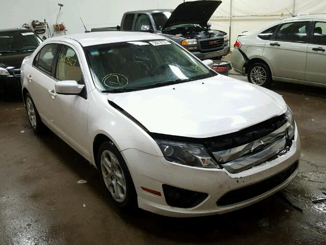 3FAHP0HA4BR116161 - 2011 FORD FUSION SE WHITE photo 1