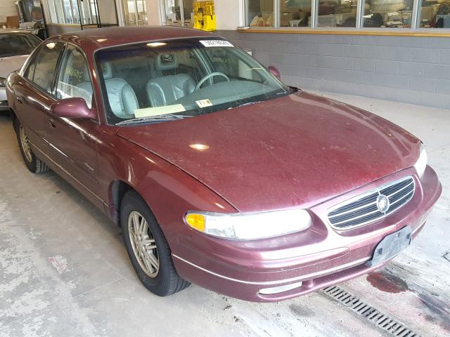 2G4WB55K6Y1230391 - 2000 BUICK REGAL LS BURGUNDY photo 1