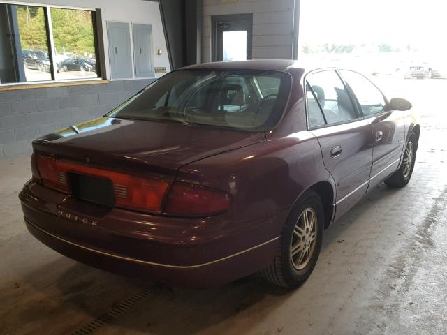 2G4WB55K6Y1230391 - 2000 BUICK REGAL LS BURGUNDY photo 4