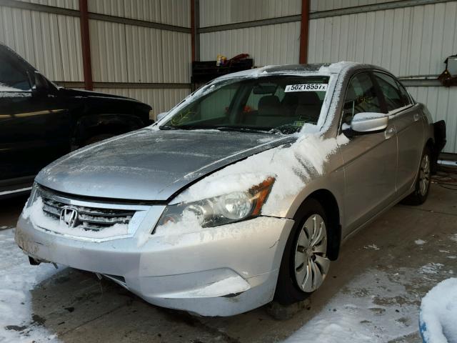 1HGCP26358A040460 - 2008 HONDA ACCORD LX SILVER photo 2