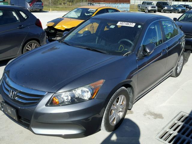 1HGCP2F48BA001880 - 2011 HONDA ACCORD LXP GRAY photo 2