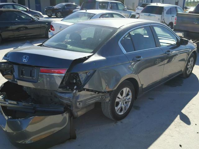 1HGCP2F48BA001880 - 2011 HONDA ACCORD LXP GRAY photo 4