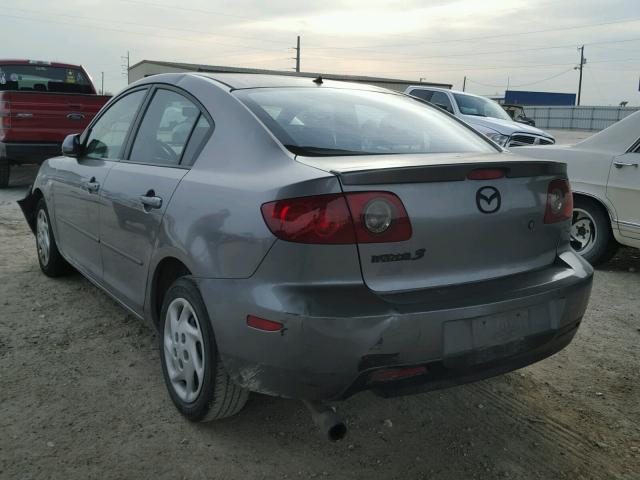 JM1BK12F251346725 - 2005 MAZDA 3 I SILVER photo 3