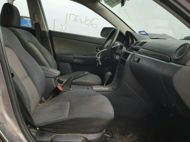 JM1BK12F251346725 - 2005 MAZDA 3 I SILVER photo 5