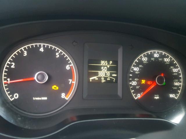 3VW2K7AJ8CM336626 - 2012 VOLKSWAGEN JETTA BASE BROWN photo 8