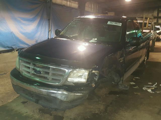 1FTRX17L73NA29401 - 2003 FORD F150 BLUE photo 2