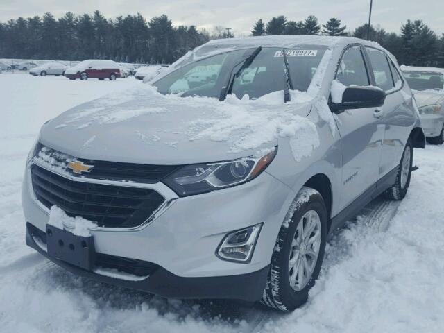 2GNAXREVXJ6160749 - 2018 CHEVROLET EQUINOX LS SILVER photo 2