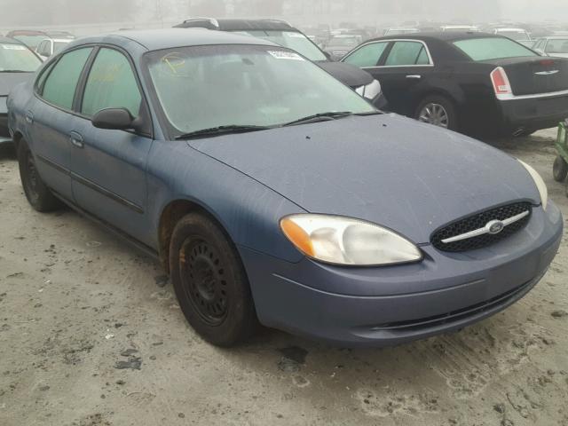 1FAFP52U71A143290 - 2001 FORD TAURUS LX BLUE photo 1