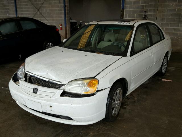 1HGES267X3L030241 - 2003 HONDA CIVIC EX თეთრი ფოტო 2