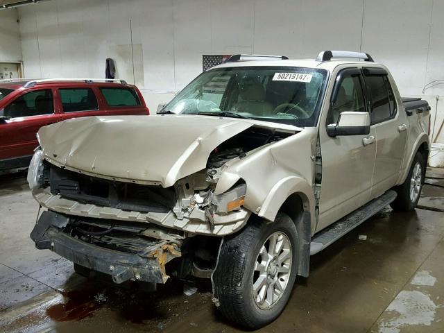 1FMEU53847UB11903 - 2007 FORD EXPLORER S TAN photo 2