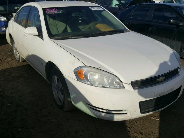 2G1WB58K369429731 - 2006 CHEVROLET IMPALA LS WHITE photo 1