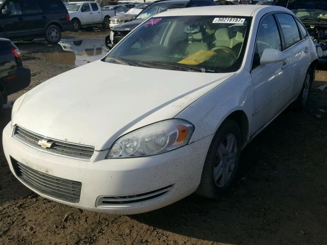 2G1WB58K369429731 - 2006 CHEVROLET IMPALA LS WHITE photo 2