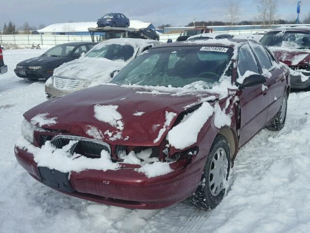 2G4WS52J231128476 - 2003 BUICK CENTURY CU BURGUNDY photo 2