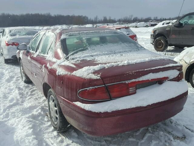 2G4WS52J231128476 - 2003 BUICK CENTURY CU BURGUNDY photo 3