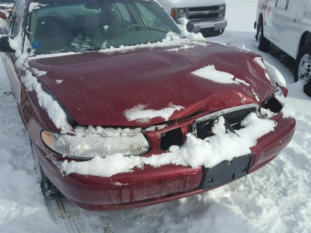 2G4WS52J231128476 - 2003 BUICK CENTURY CU BURGUNDY photo 9