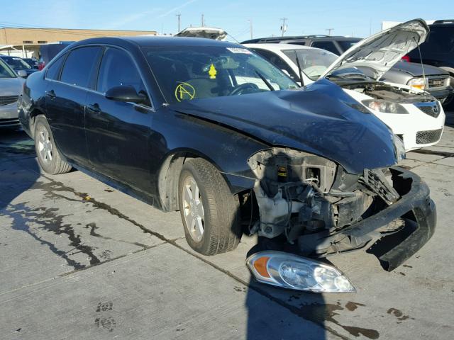 2G1WT57K091259796 - 2009 CHEVROLET IMPALA 1LT BLACK photo 1