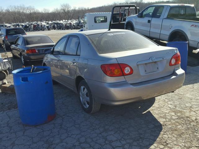 1NXBR32E53Z158674 - 2003 TOYOTA COROLLA CE TAN photo 3