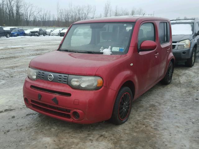 JN8AZ28R89T111792 - 2009 NISSAN CUBE BASE RED photo 2