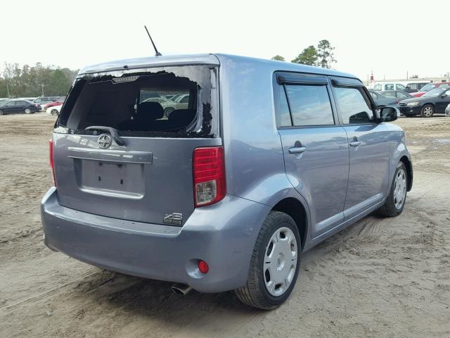 JTLZE4FE1B1120863 - 2011 TOYOTA SCION XB BLUE photo 4