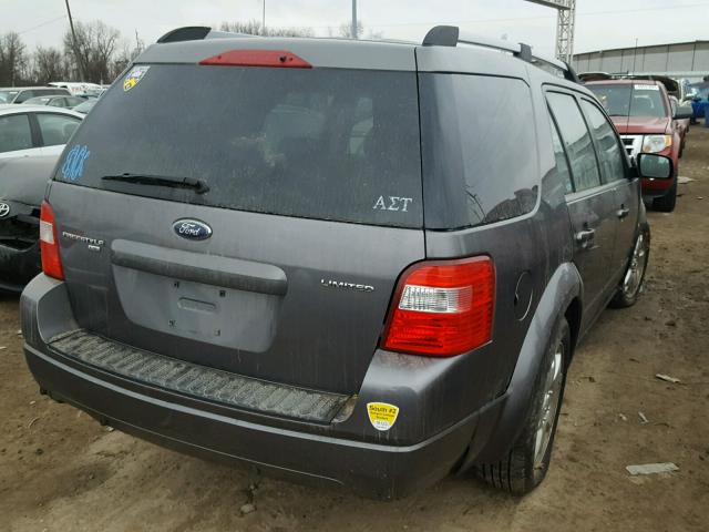 1FMDK06156GA01488 - 2006 FORD FREESTYLE CHARCOAL photo 4