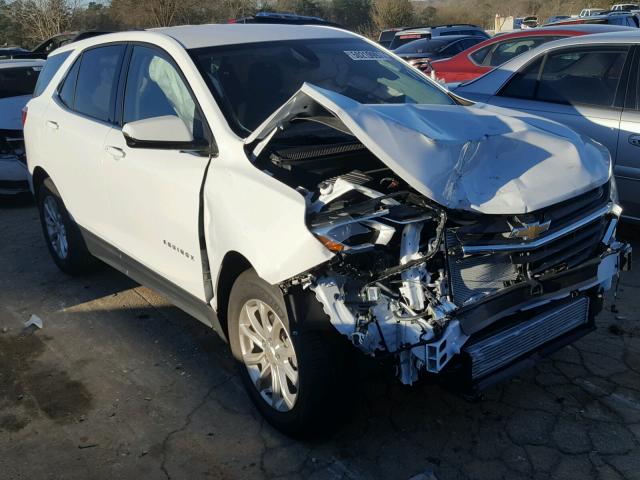 2GNAXJEV6J6182250 - 2018 CHEVROLET EQUINOX LT WHITE photo 1