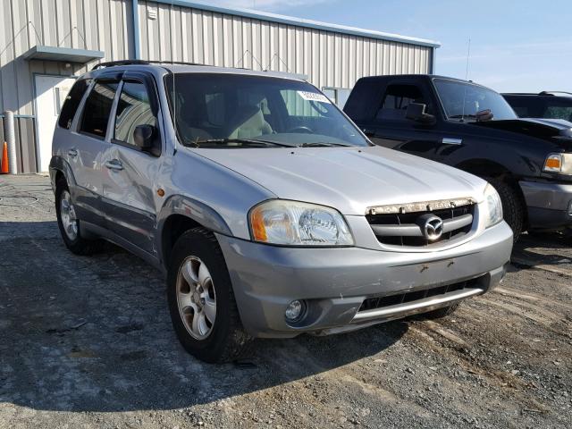 4F2CU08111KM33296 - 2001 MAZDA TRIBUTE LX SILVER photo 1