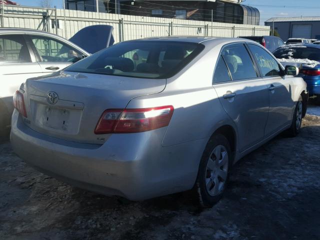 4T4BE46K99R083400 - 2009 TOYOTA CAMRY BASE SILVER photo 4