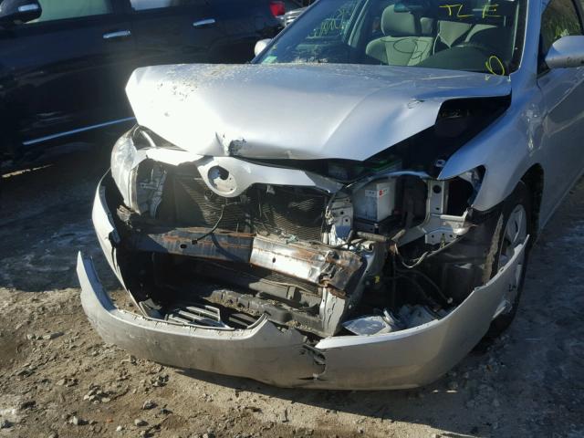 4T4BE46K99R083400 - 2009 TOYOTA CAMRY BASE SILVER photo 9