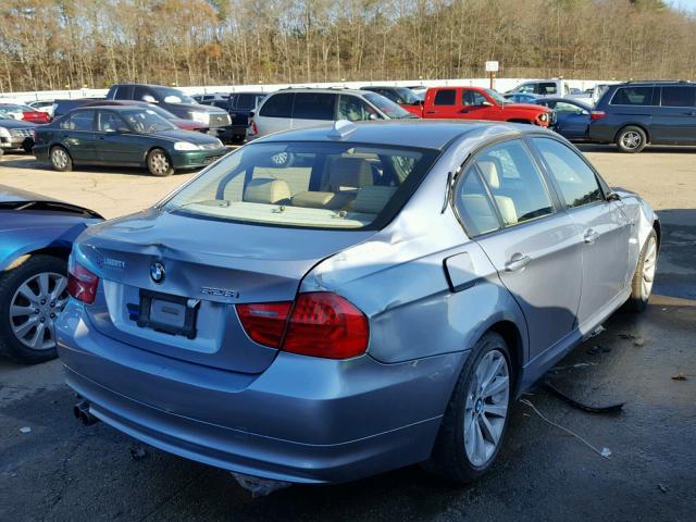 WBAPH7G52BNN02142 - 2011 BMW 328 I BLUE photo 4