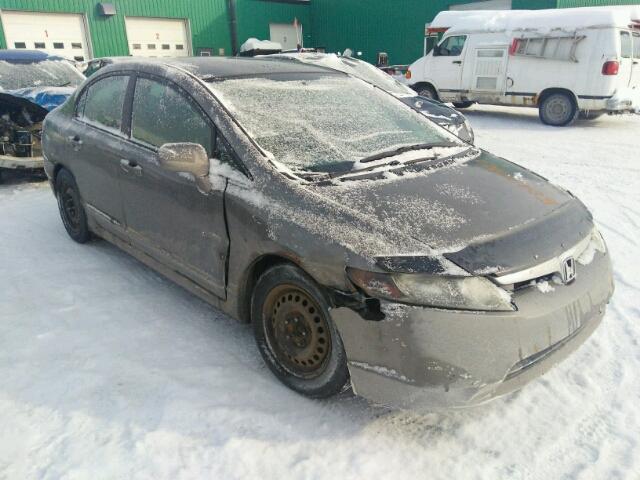 2HGFA15556H030313 - 2006 HONDA CIVIC LX GRAY photo 1