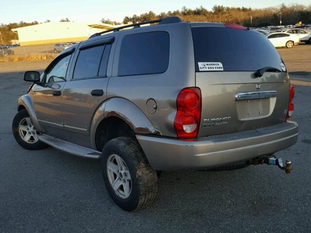 1D8HB58D64F238179 - 2004 DODGE DURANGO LI BEIGE photo 3