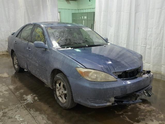 4T1BE32K14U863345 - 2004 TOYOTA CAMRY LE BLUE photo 1