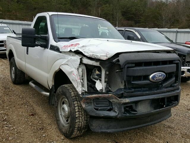 1FTBF2B6XBEC87762 - 2011 FORD F250 SUPER WHITE photo 1