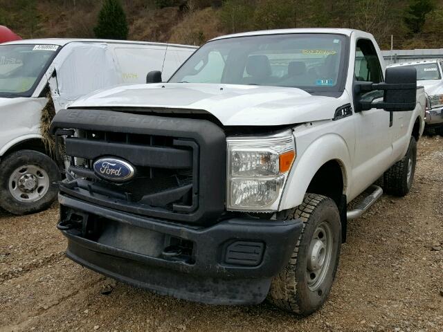 1FTBF2B6XBEC87762 - 2011 FORD F250 SUPER WHITE photo 2