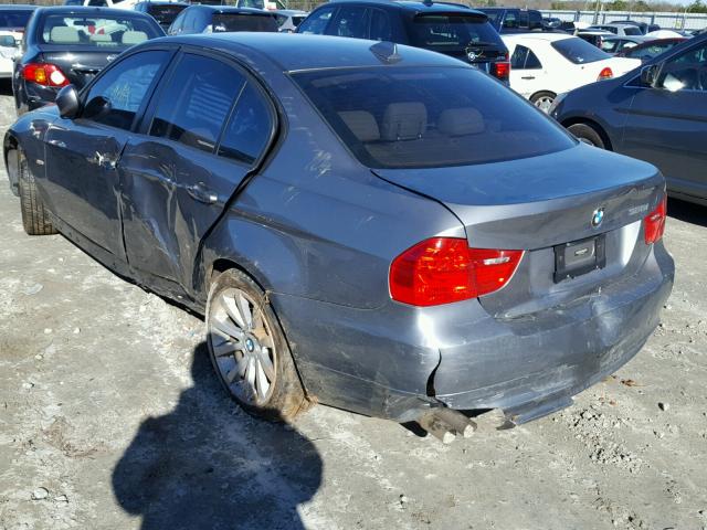 WBAPH7C56BE850614 - 2011 BMW 328 I GRAY photo 3