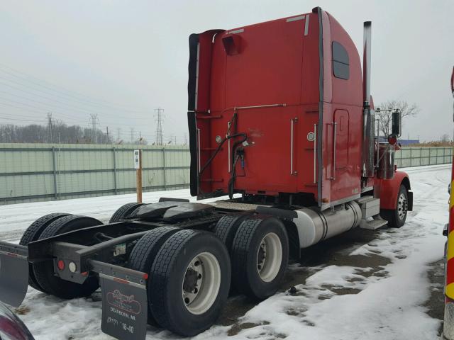 1FUJAPAV16DU26052 - 2006 FREIGHTLINER CONVENTION RED photo 4