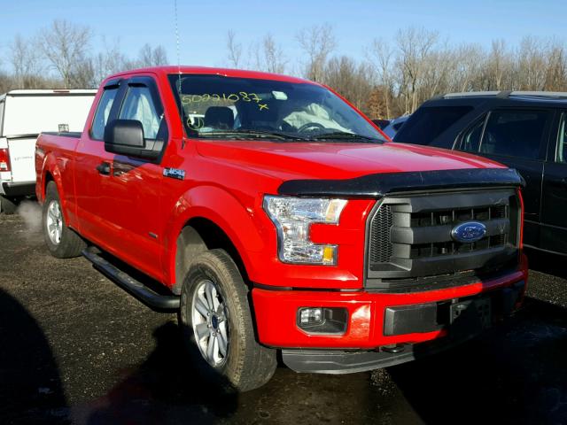1FTEX1EP4FKD86142 - 2015 FORD F150 SUPER RED photo 1